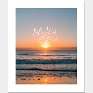 Sunrise - beach lover tshirt Posters and Art